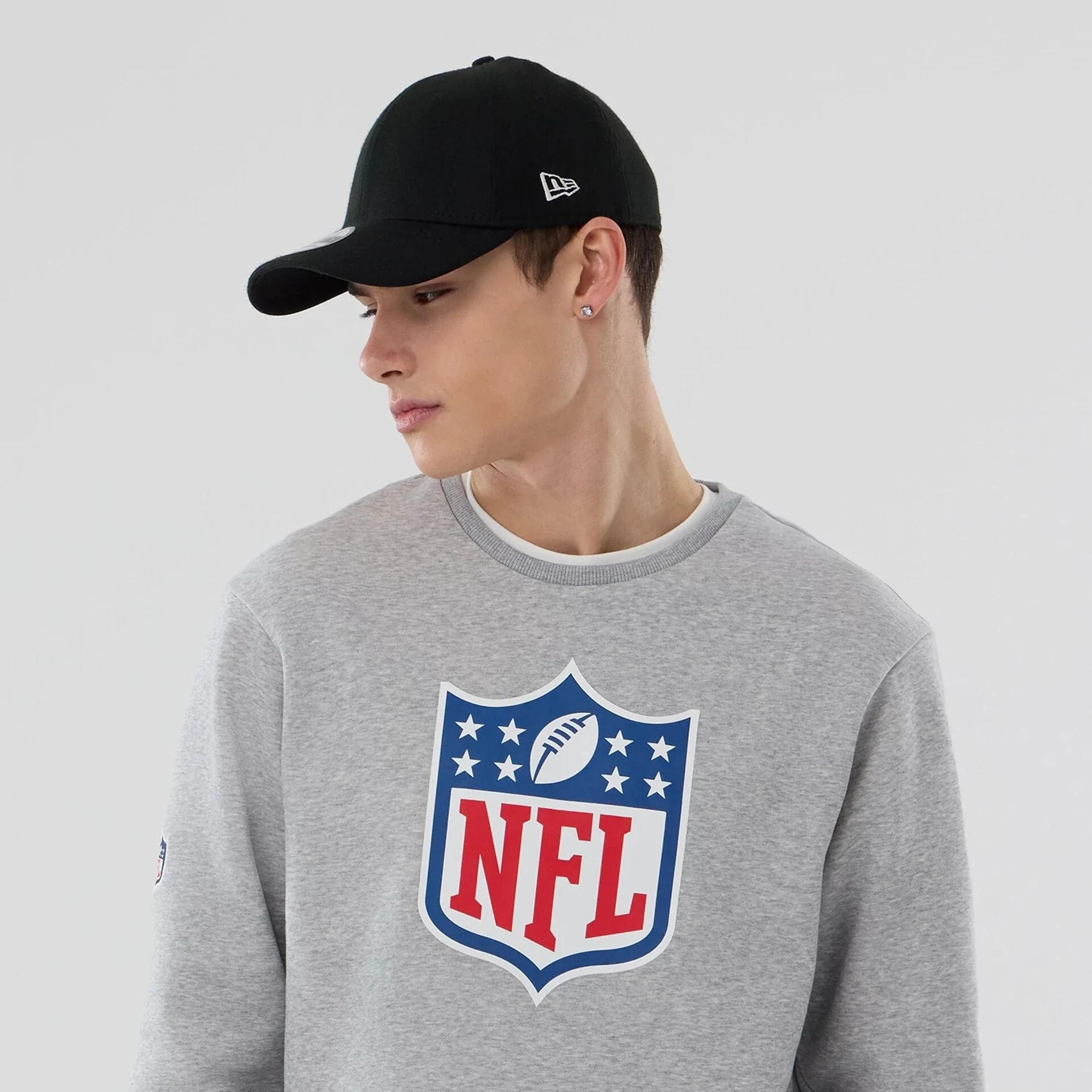 Sweatshirt New Era NOS NFL Crew HGR 4/7