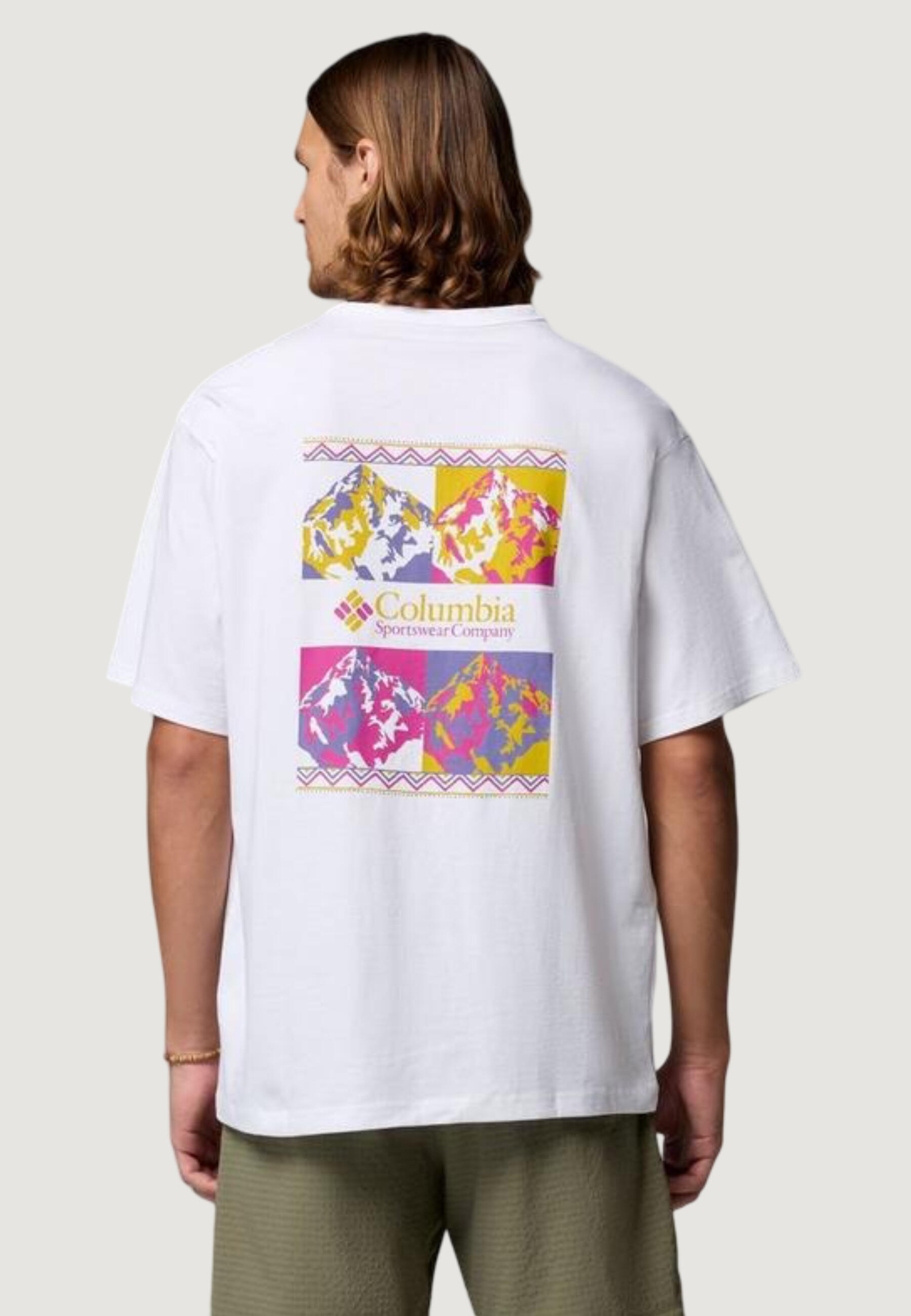 T-shirt maniche corte Uomo CSC™ Heavyweight Iconic Tee Panna 5/5