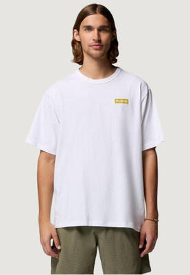 Crop top t-shirt csc™ heavyweight iconic tee heren crème