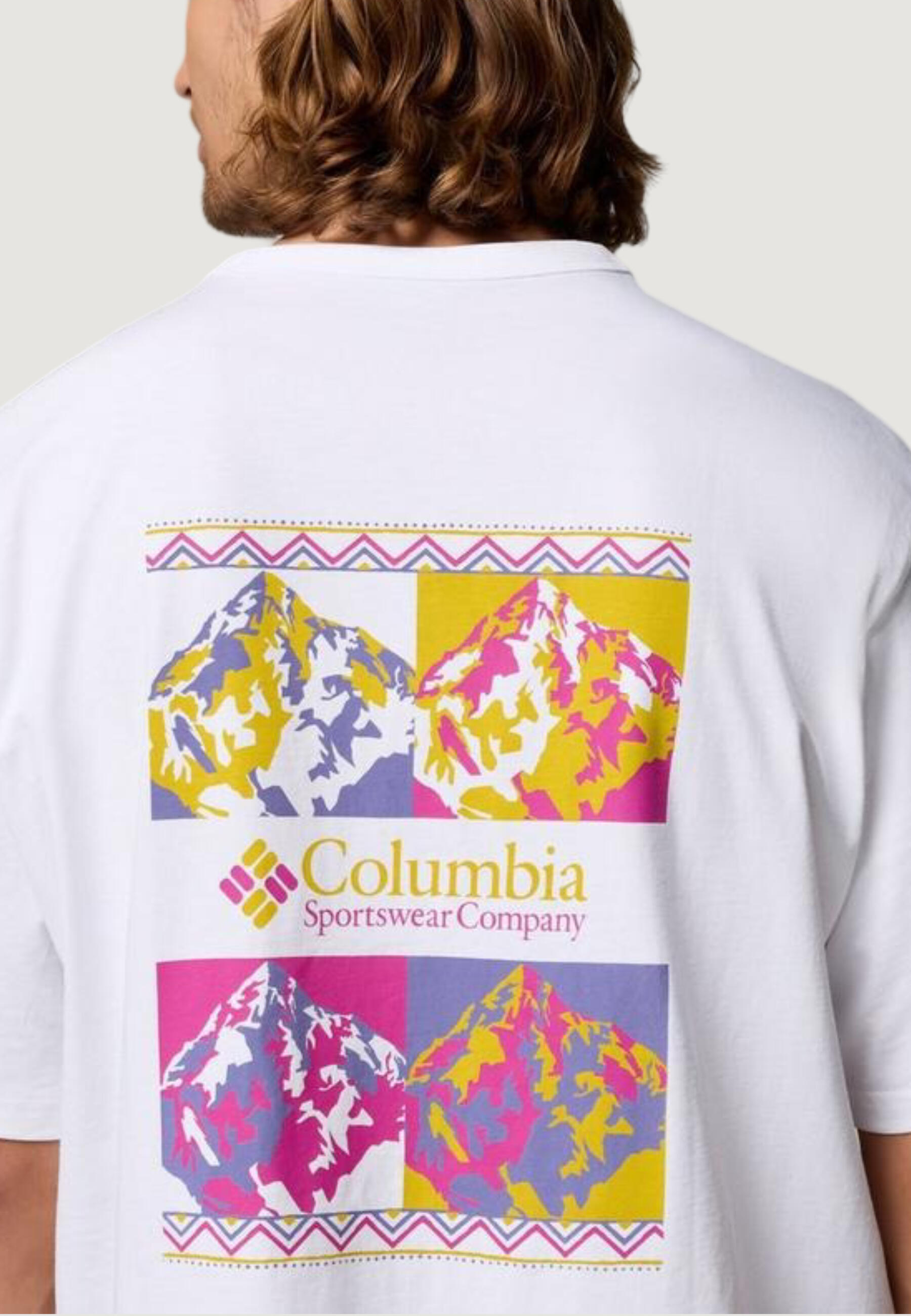 T-shirt maniche corte Uomo CSC™ Heavyweight Iconic Tee Panna 3/5