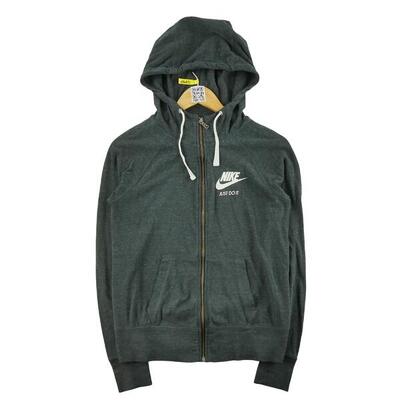 Tweedehands - dames full zip grijs hoodie - goede staat