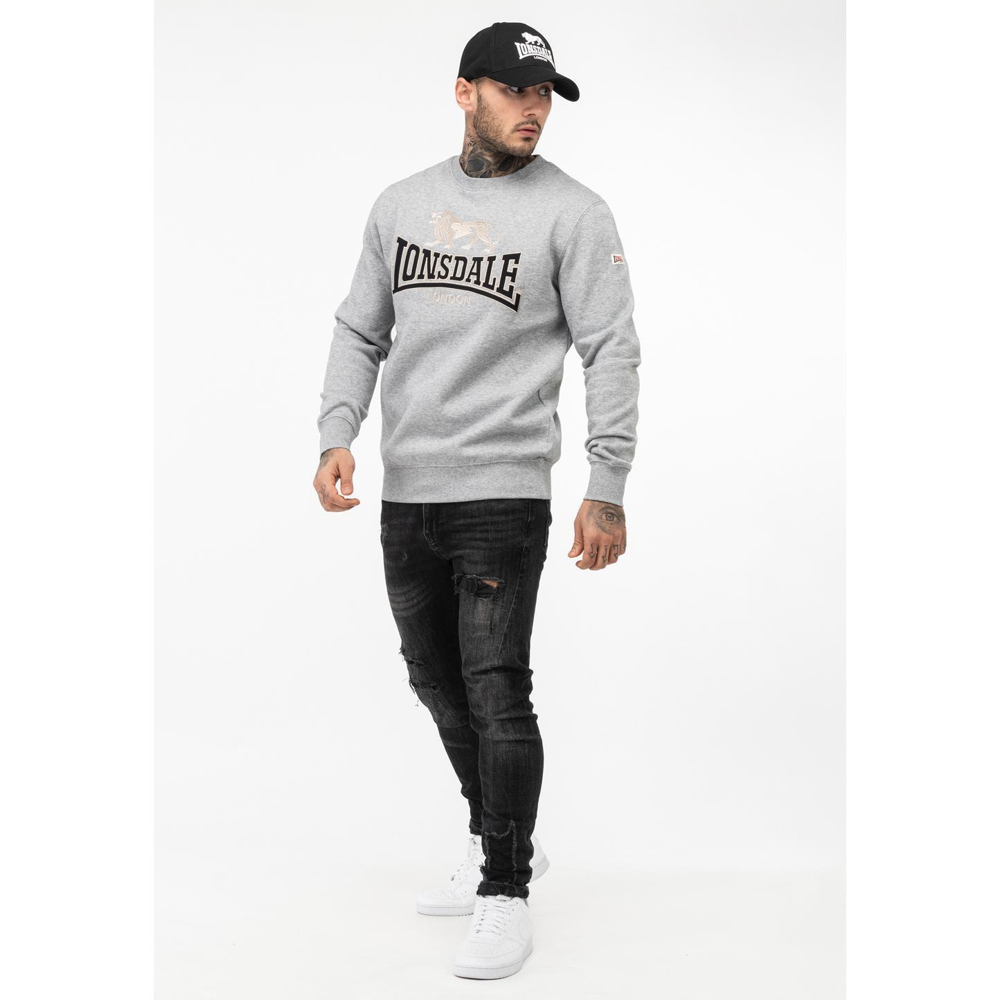 Sweatshirt col rond coupe classique Lonsdale Lawins 2/4