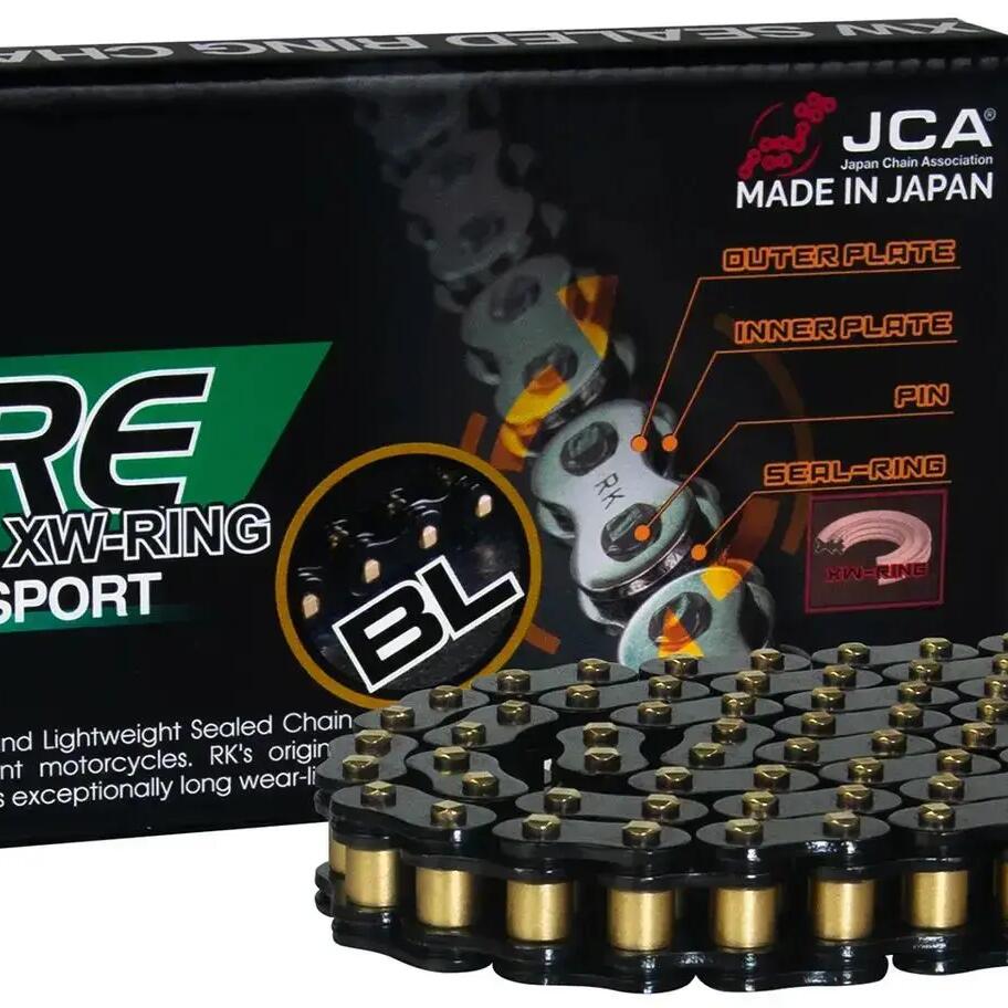 RK Chain 428 XRE 140 N Black Open