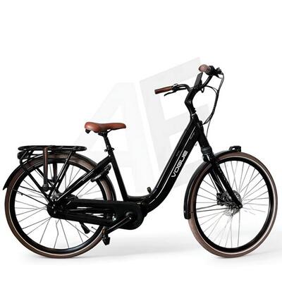Vogue mestengo 50 cm e-bike – middenmotor, hydraulische remmen, zwart