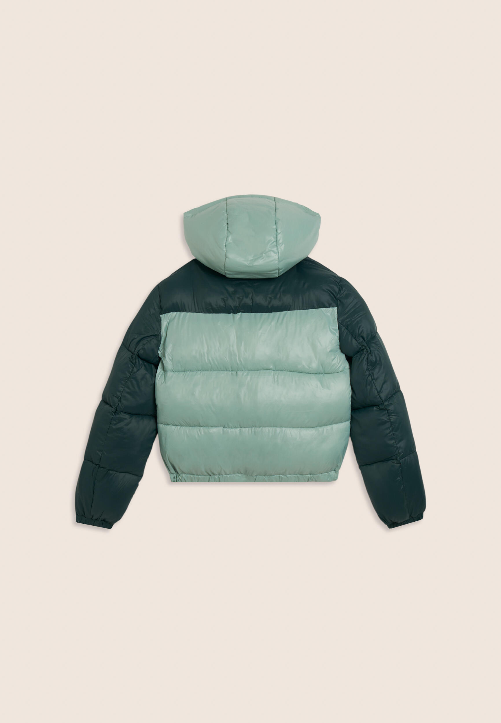 Doudoune courte à blocs de couleurs pour filles 2/3