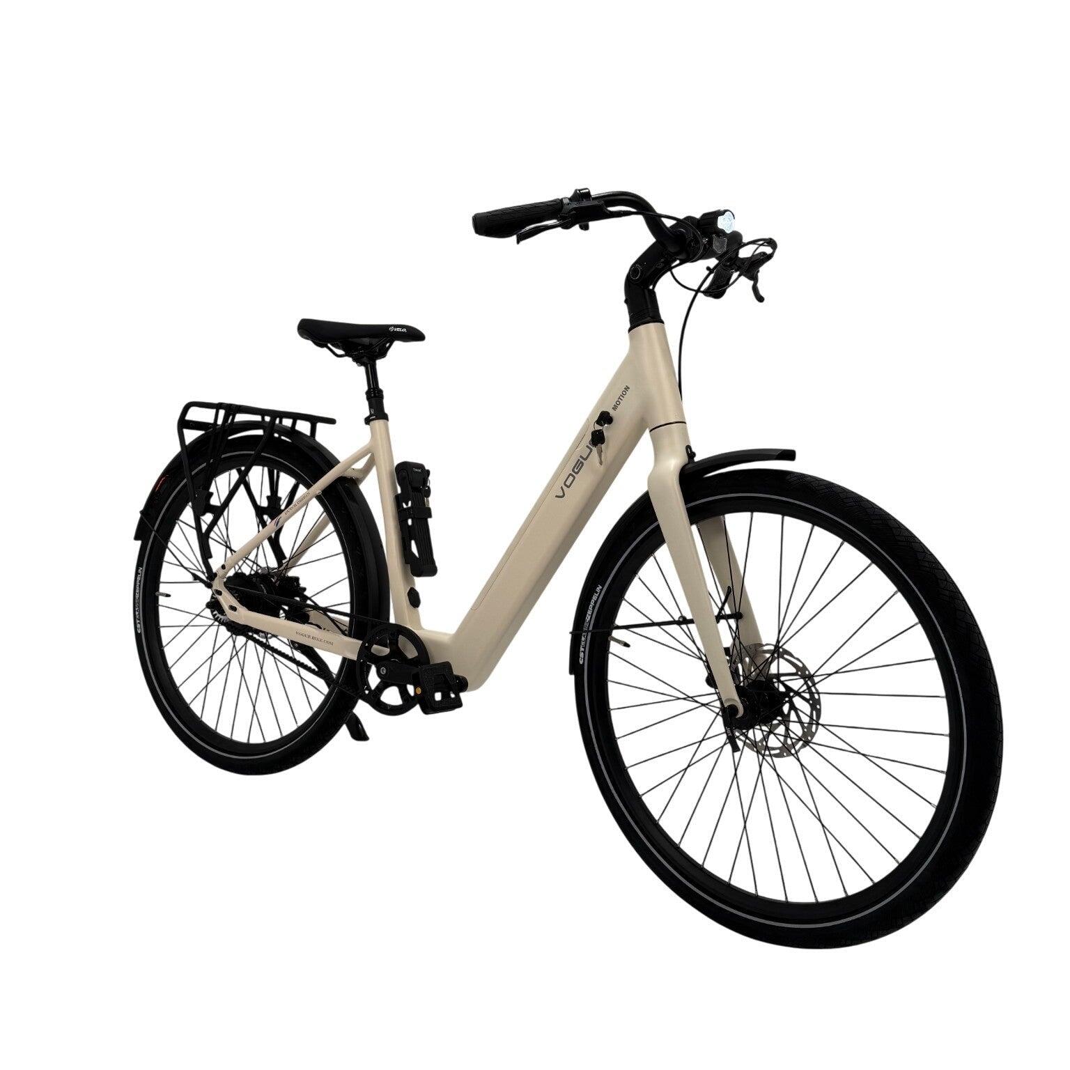 Vogue Motion 28" E-bike – 250W, 36V, Shimano 7V, Actieradius 50-80 km, Beige 2/5
