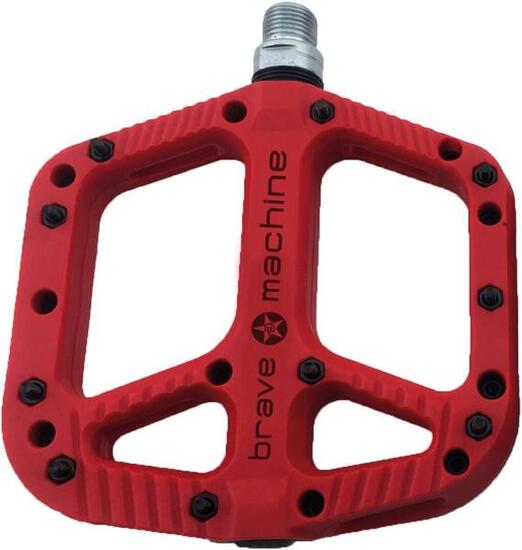 BRAVE Pedal Freeride XL Plattform rot