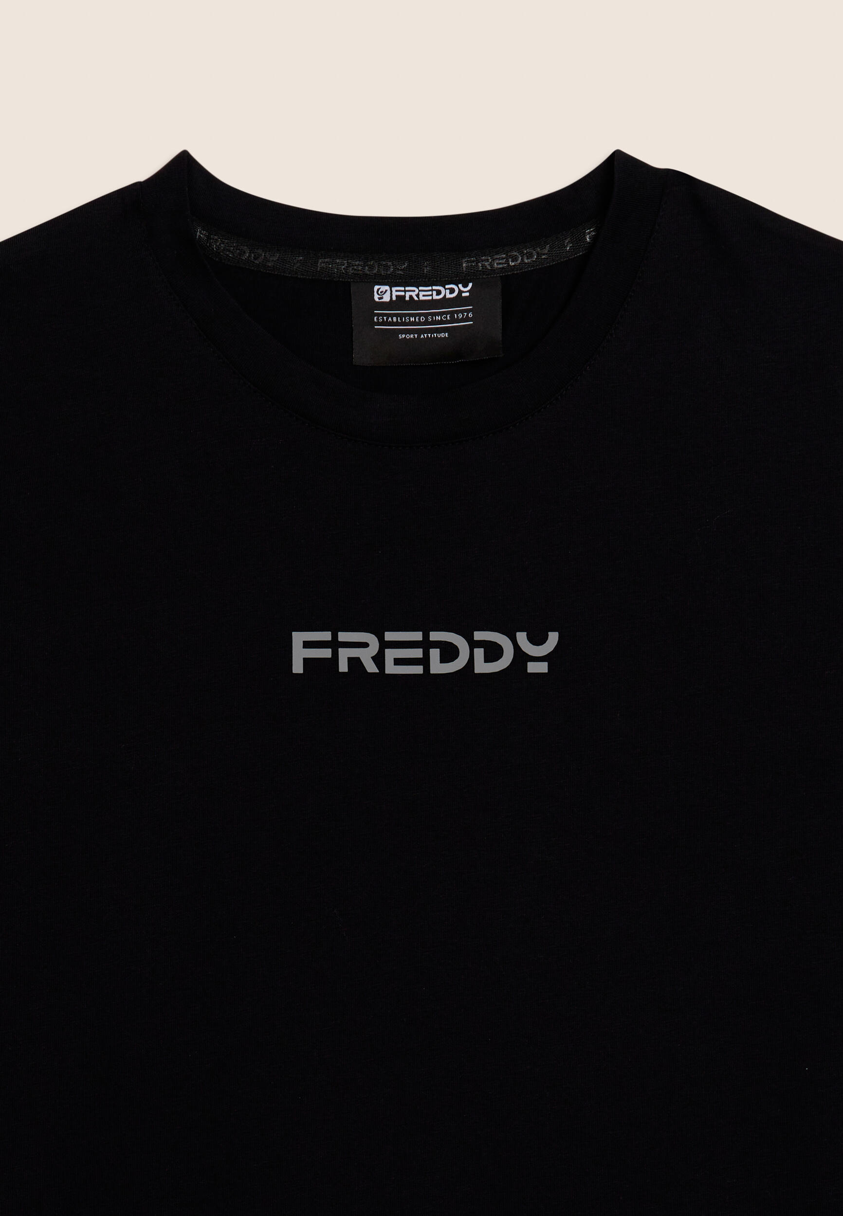 T-shirt pour hommes en coton avec logo minimal 3/3