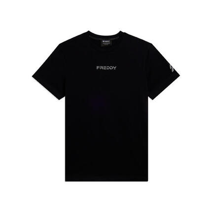 T-shirt pour hommes en coton avec logo minimal
