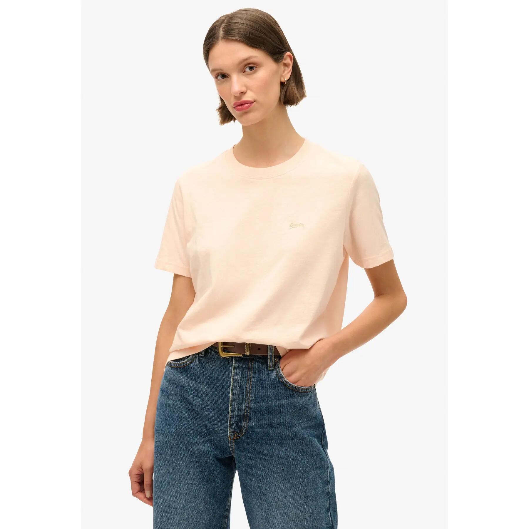 T-shirt femme Superdry Essential Logo Slub 2/5