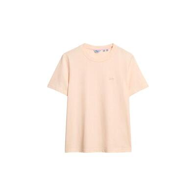 Dames-t-shirt superdry essential logo slub