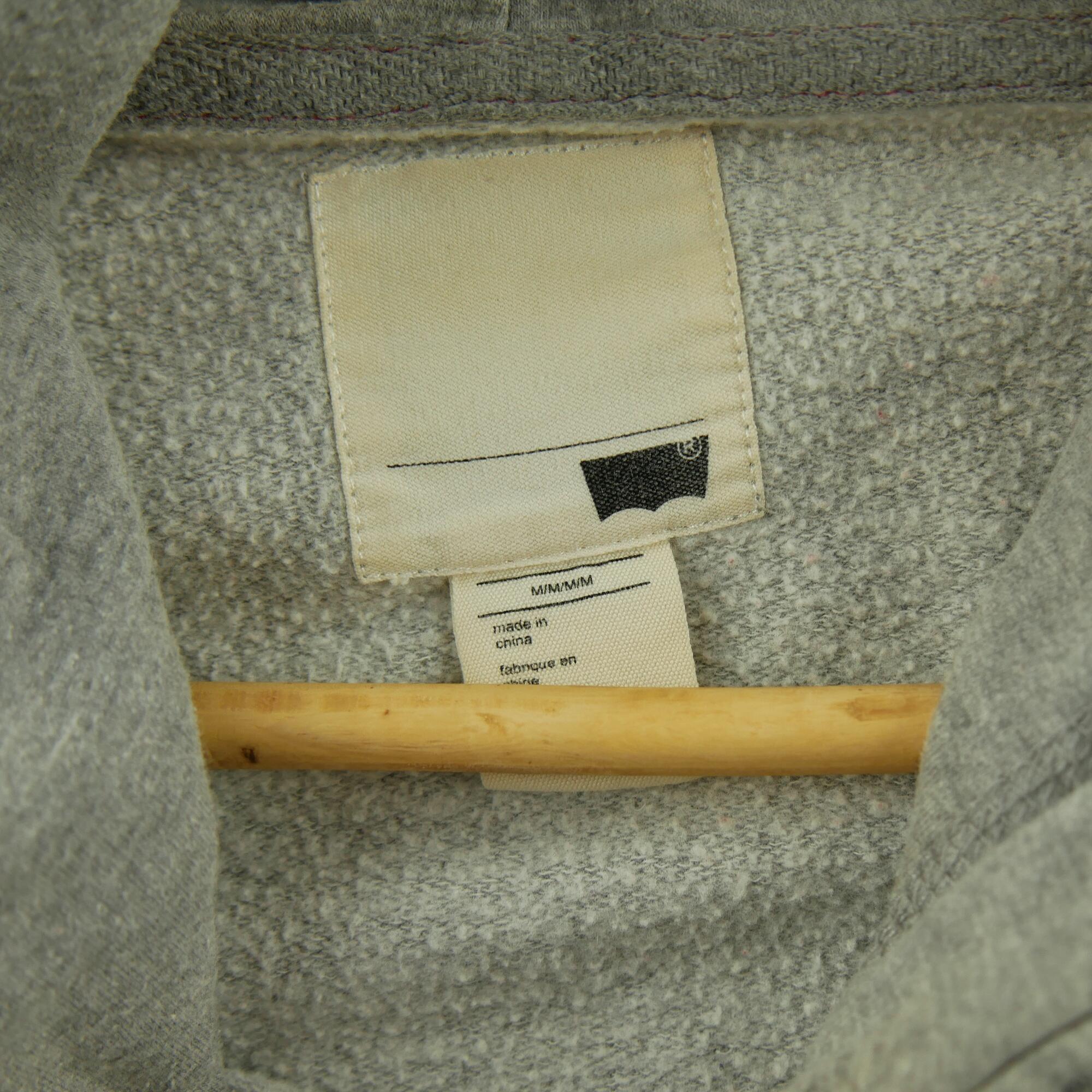 Reconditionné - Sweat à capuche Femme Levis Gris - Bon État 7/7