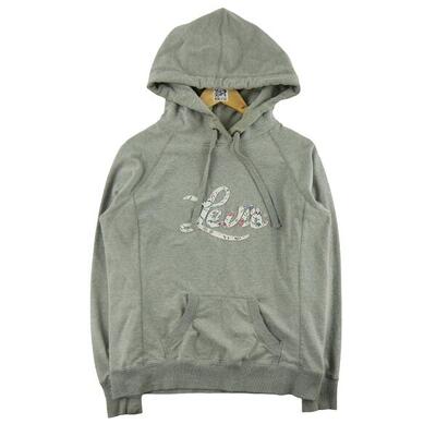 Tweedehands - dames grijs levi's hoodie - goede staat