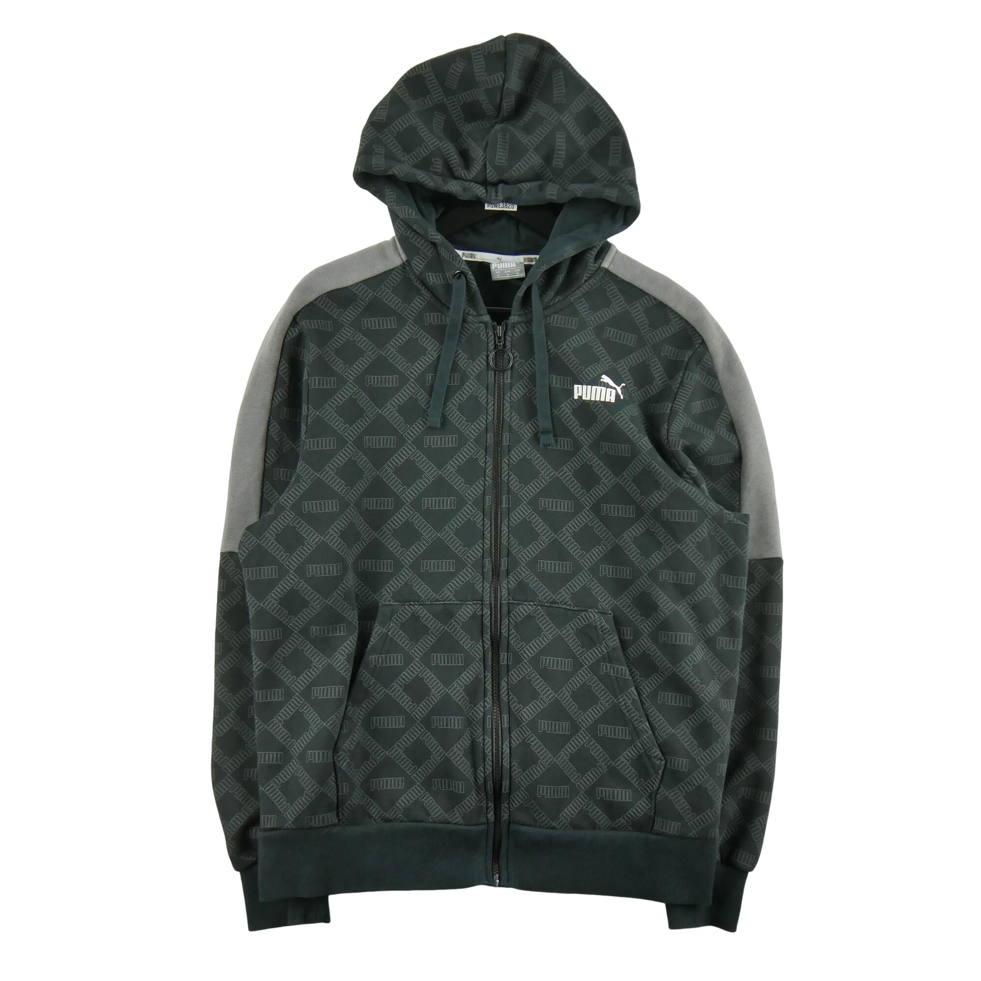 PUMA Reconditionné - Sweat à capuche Homme full zip Noir - Excellent