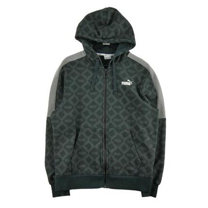 Reconditionné - Sweat à capuche Homme full zip Noir - Excellent