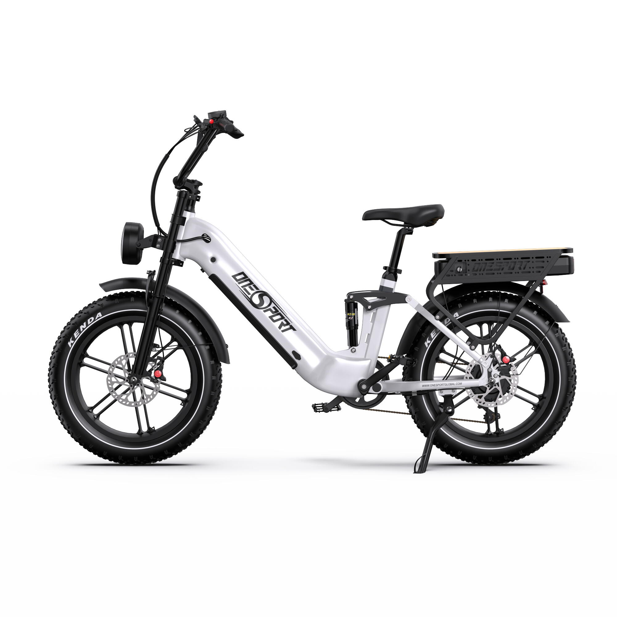 E-Bike für Erwachsene ONESPORT OT08 Pro Doppelakku 190km Reichweite 2/7