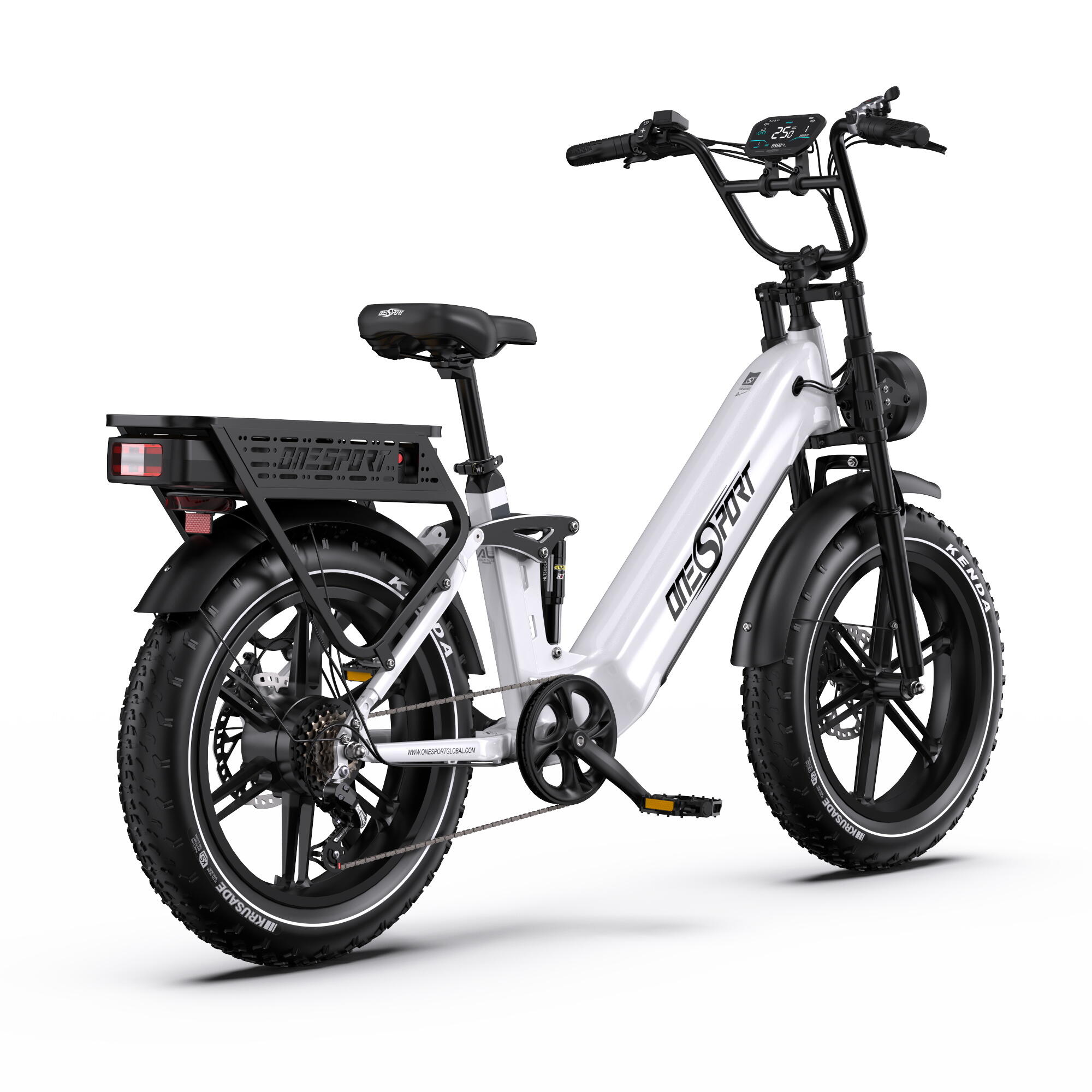OT08 Pro E-bike pour adultes : 48V 18Ah, doubles batteries 5/7
