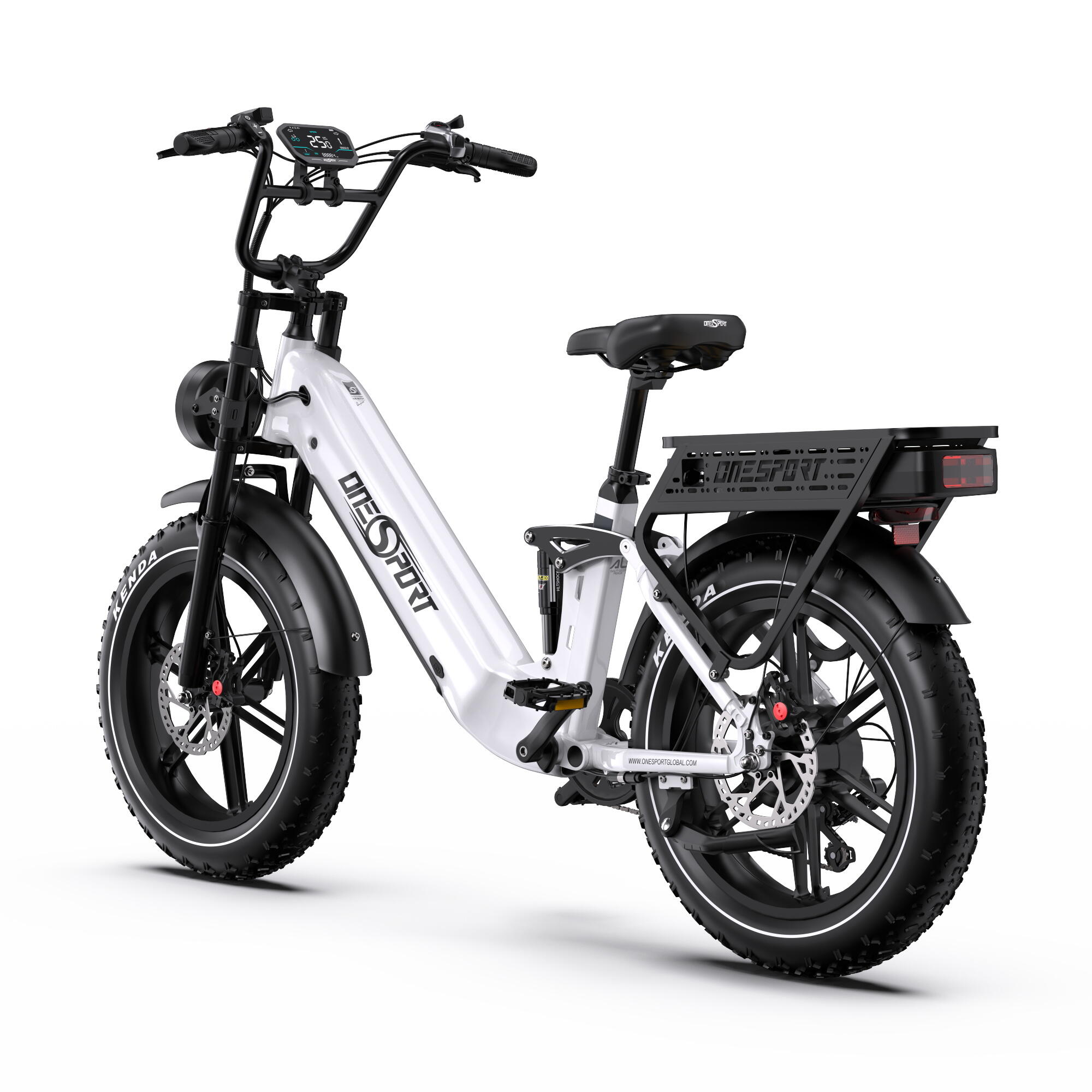 OT08 Pro E-bike pour adultes : 48V 18Ah, doubles batteries 6/7