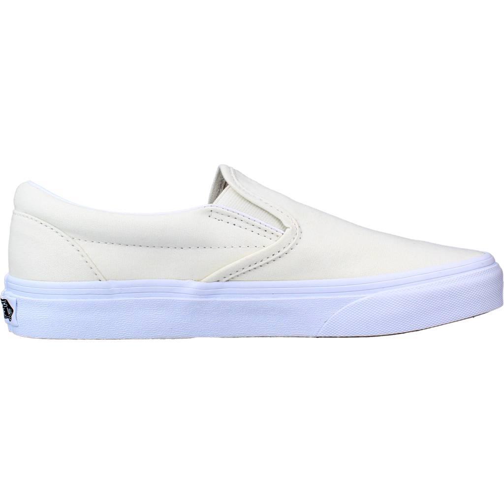 Ténis Vans Modelo Ua Classic Slip-on Cor Branco 4/7