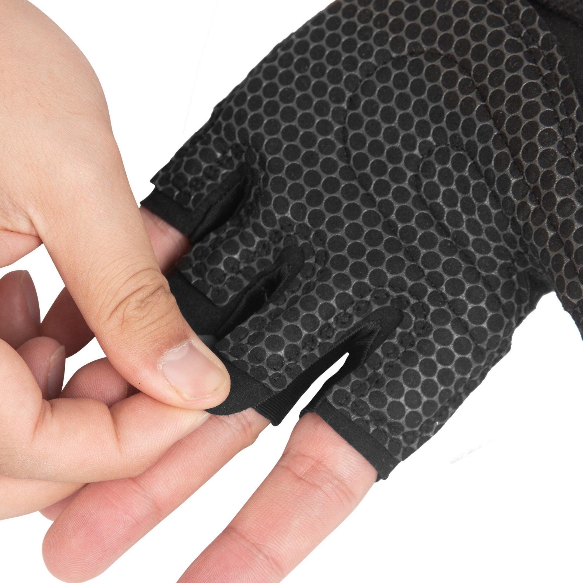 Fitnesshandschoenen met polsband – maat L 6/7