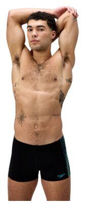 Bañador Speedo Endurance+ MAX Tech Panel Negro/Turquesa, Hombre