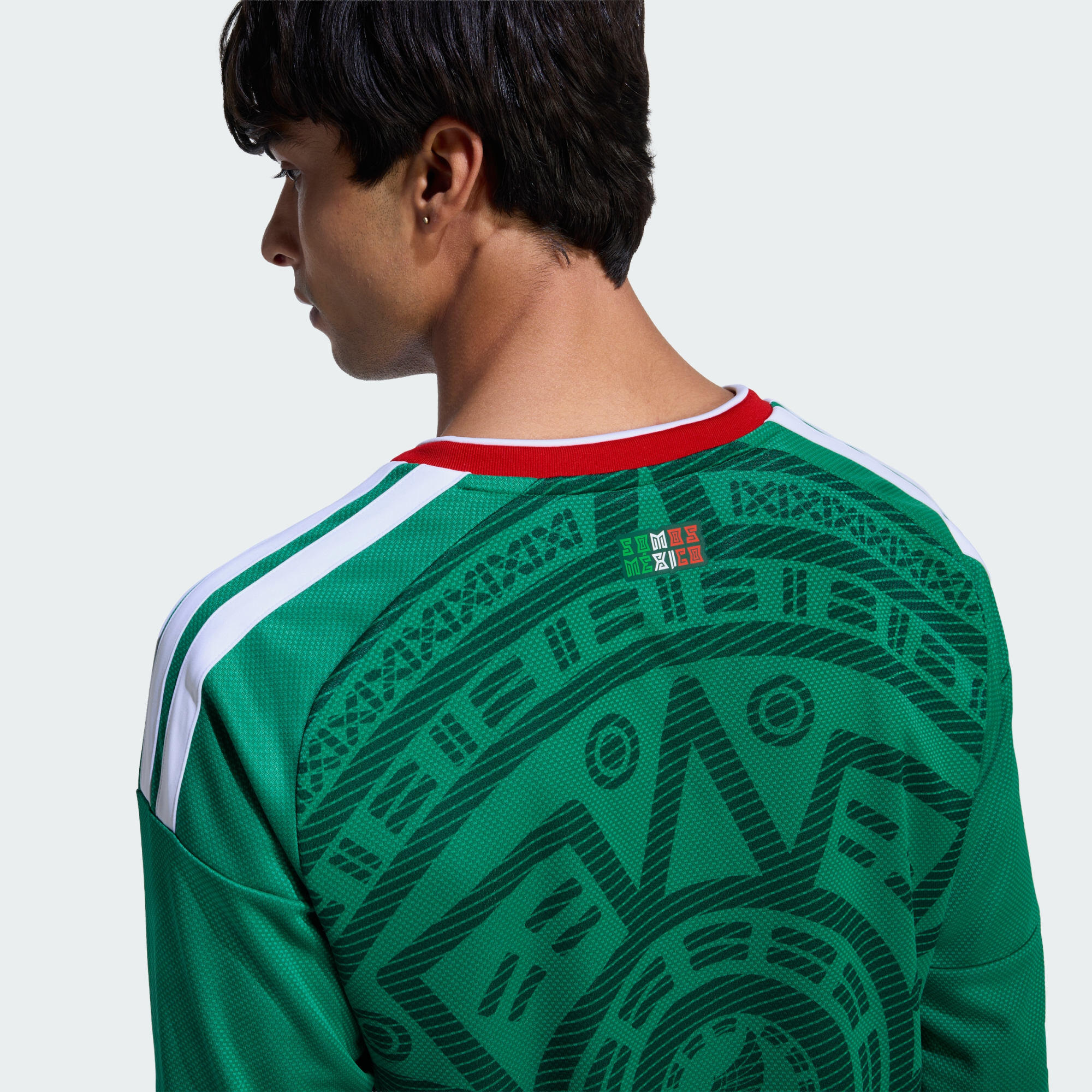 Mexico 26 Home Long Sleeve Jersey 5/7
