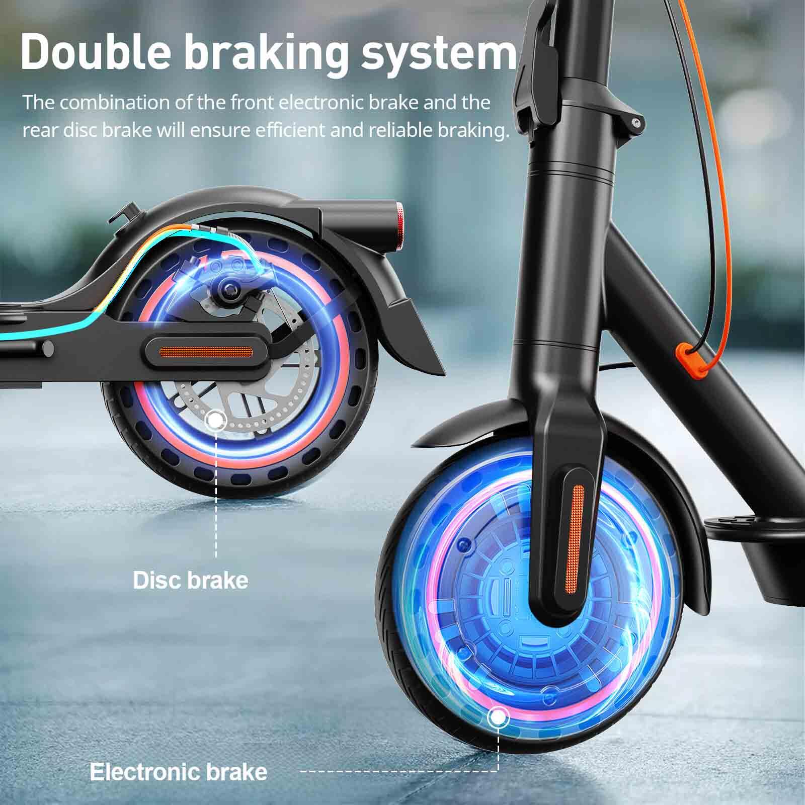 Patinete eléctrico urbano TODIMART T3, batería de 36 V y 7,8 Ah 5/6
