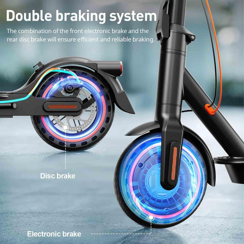 Trotinetă electrică TODIMART T3 pentru navetiști, baterie de 36 V 7,8 Ah