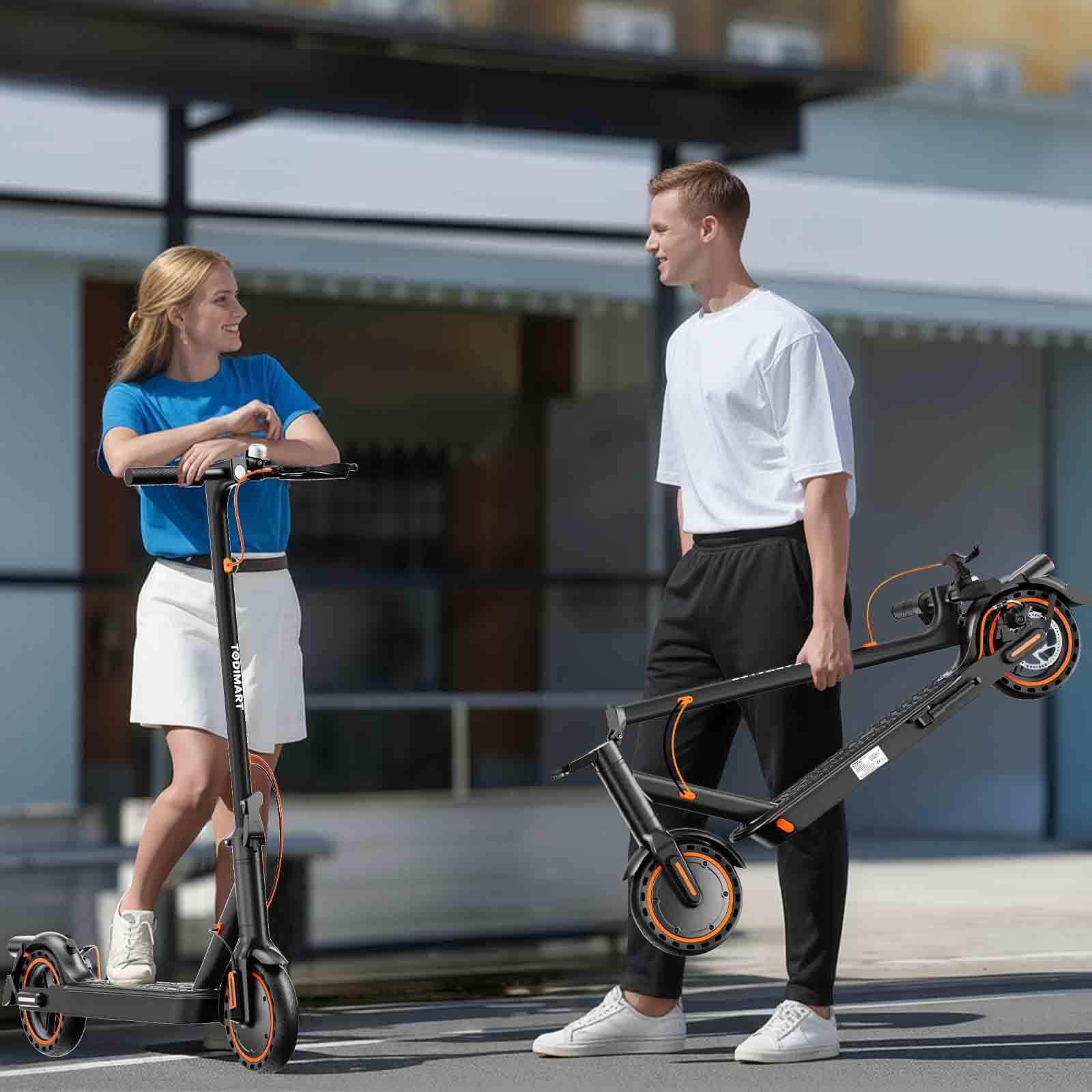 Patinete eléctrico TODIMART T3S para adolescentes - Práctico 2/2