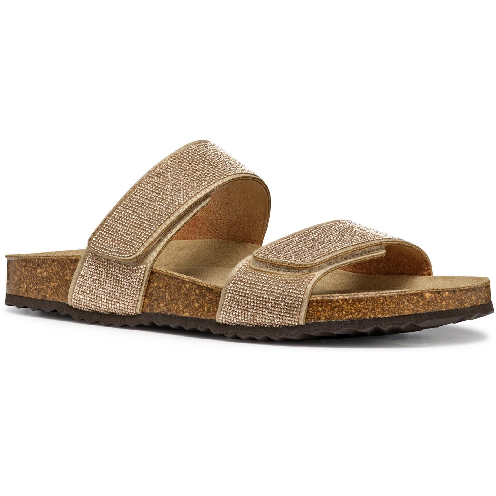 Geox Womens/Ladies D Brionia R Leather Sandals