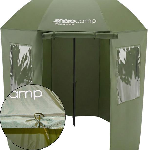 Namiot parasol wędkarski kempingowy 2W1 Enero Camp składany 5/7