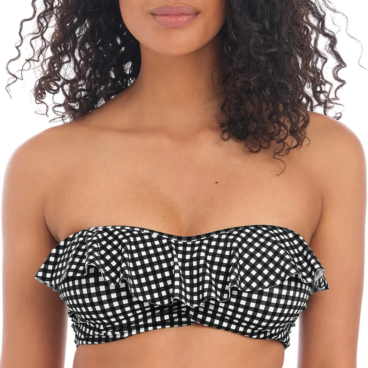 Women's underwired swimsuit top Freya Check In 2/7