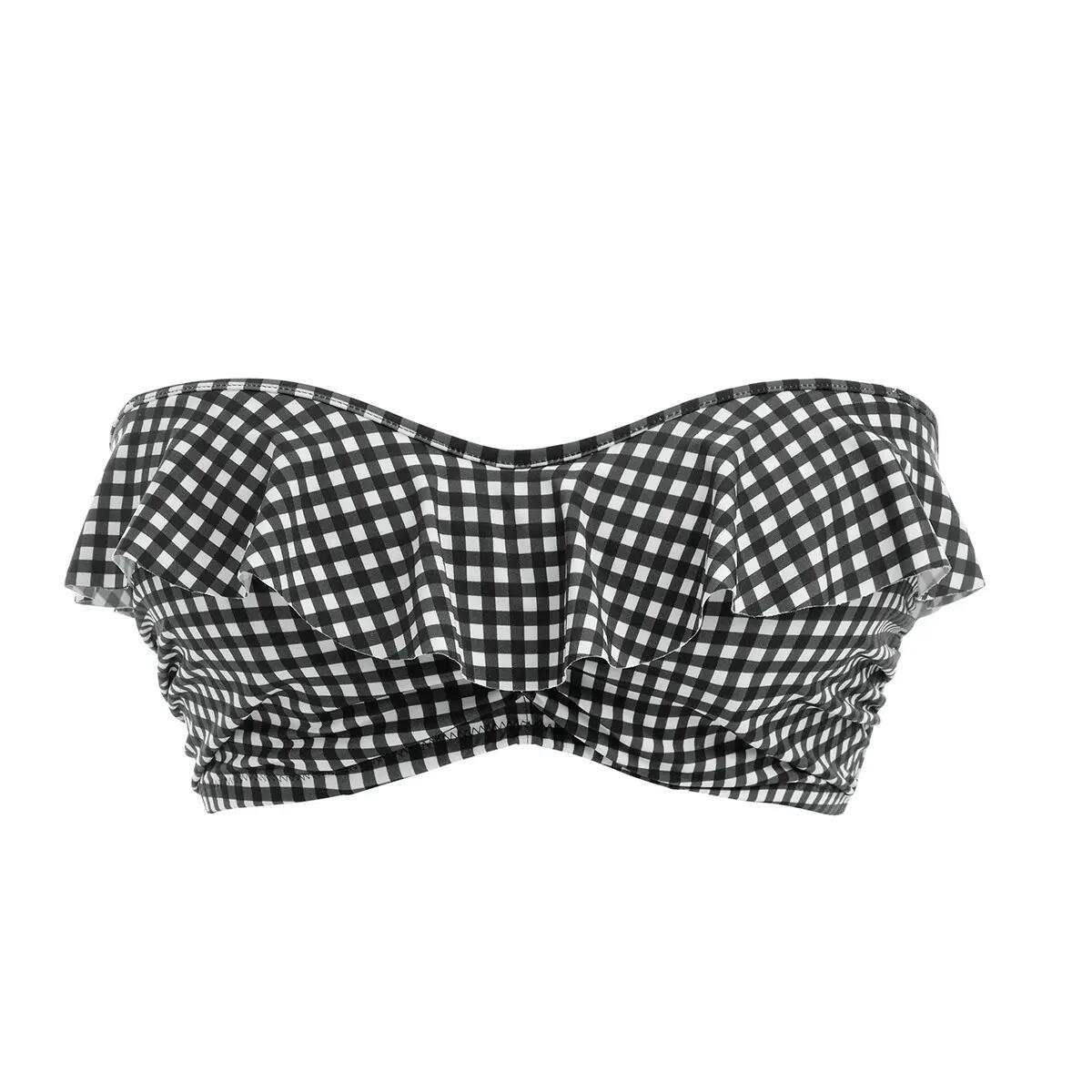 Women's underwired swimsuit top Freya Check In 6/7