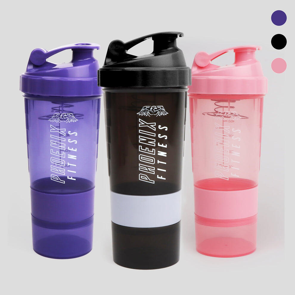 Shaker a protéines Phoenix Fitness avec récipients 7/7