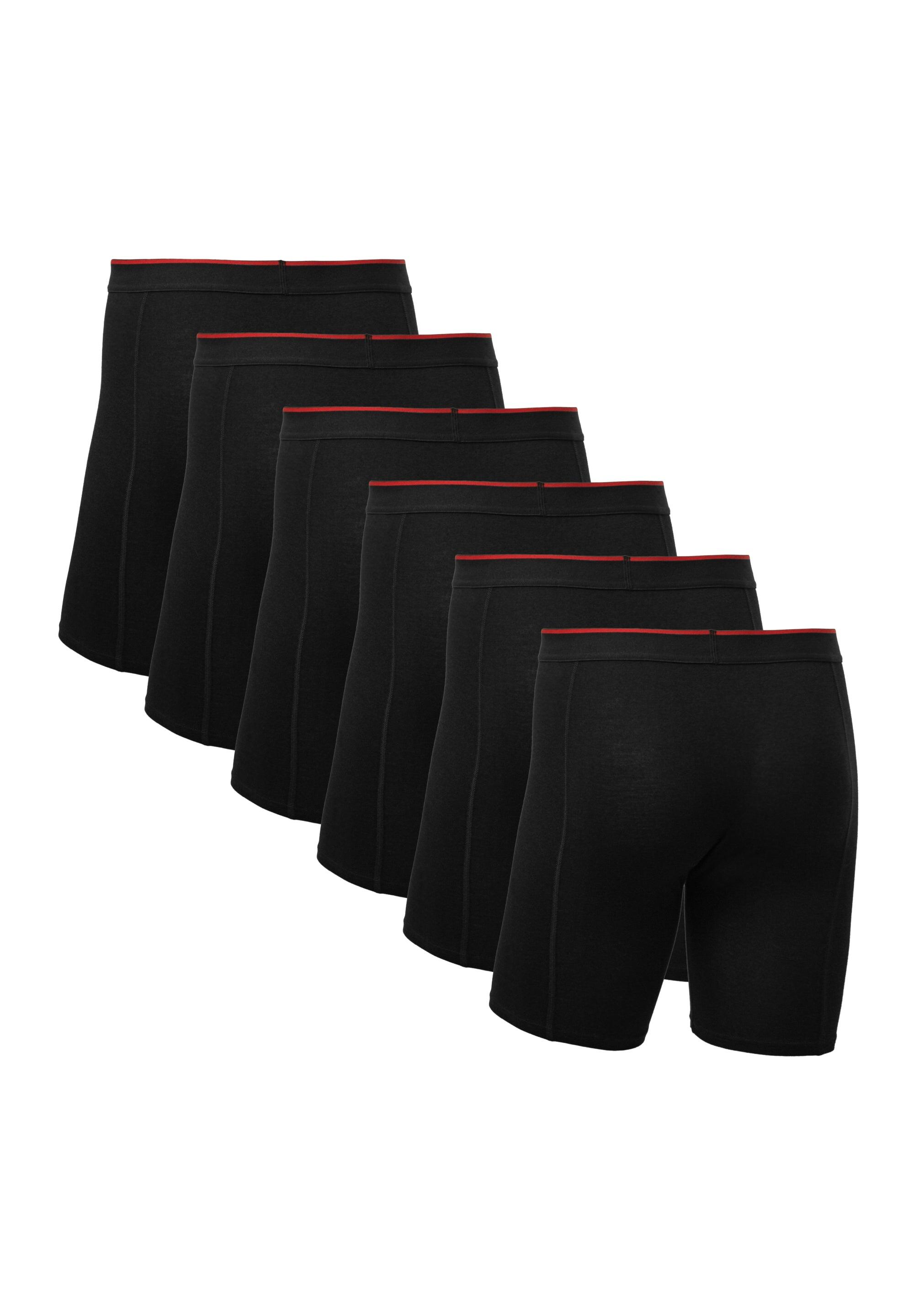 Boxers en bambou jambe extra longue 6 paires 2/6