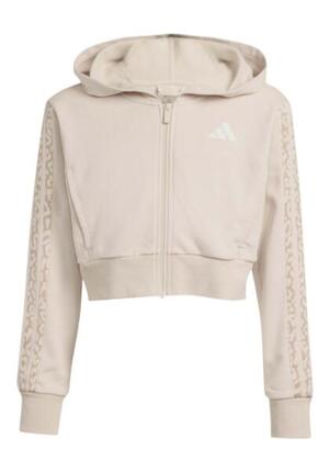 Veste à capuche Adidas pour fille KB6984 beige
