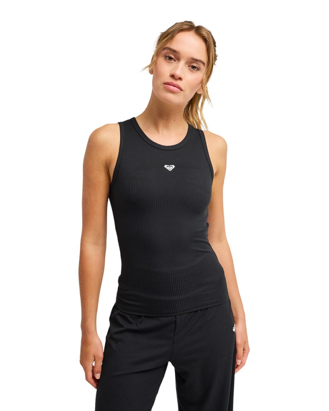 Débardeur RISE & VIBE Noir Femme 1/4