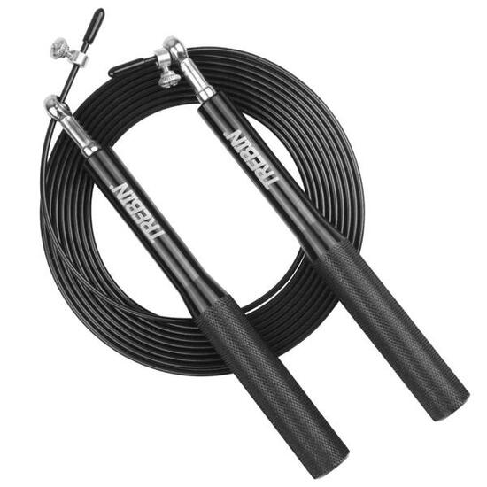 Corde à sauter Trebin Speed Rope réglable pour entraînement cardio