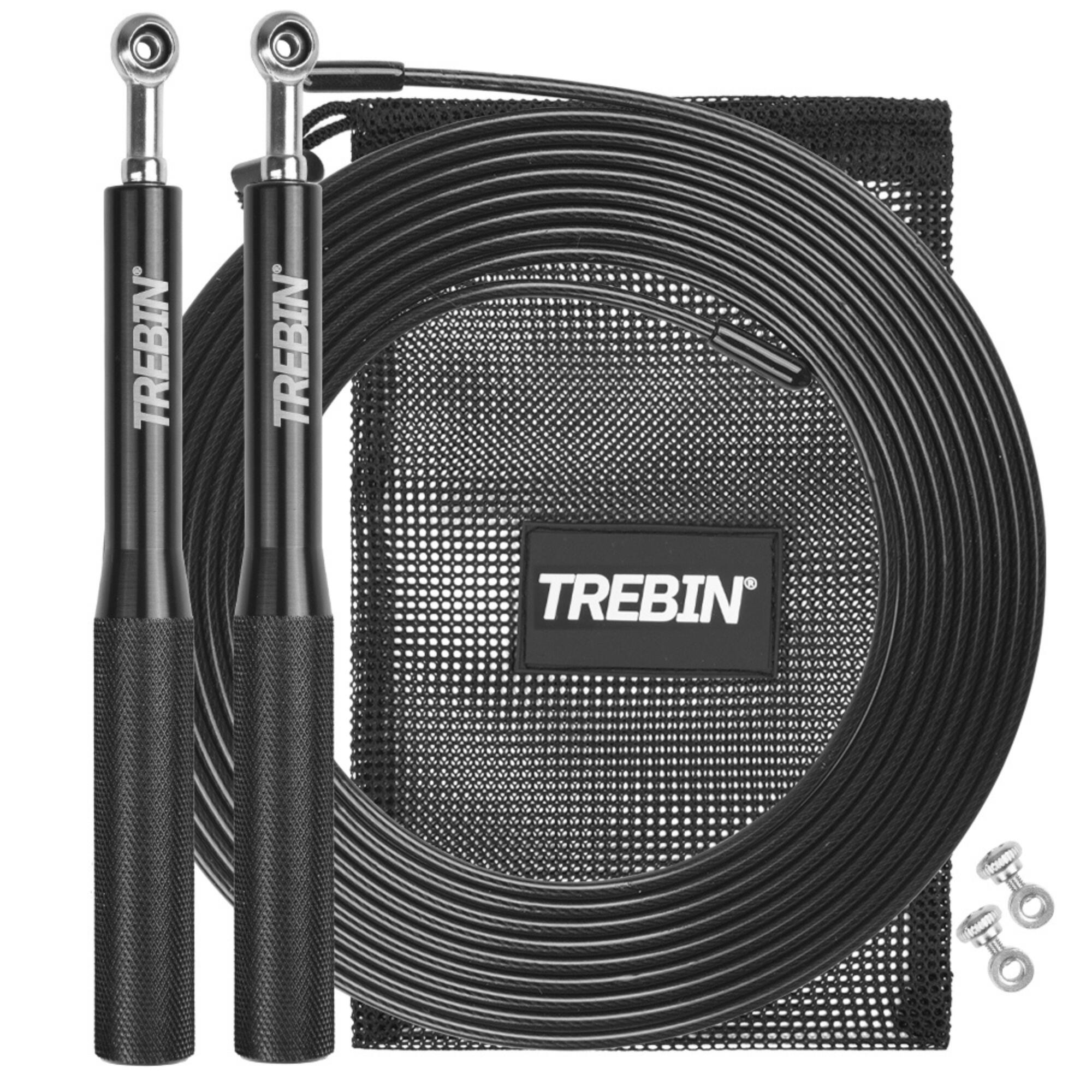 Trebin Speed Rope verstelbaar springtouw voor cardio training 3/7
