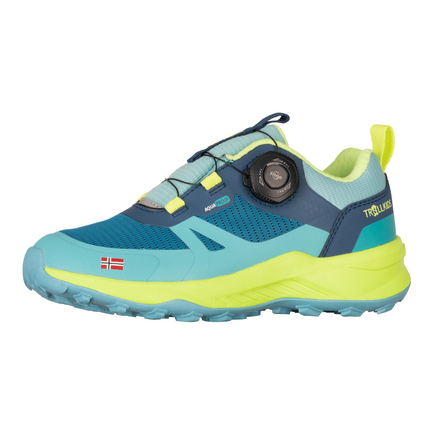TROLLKIDS Kids Trollfjord Hiker Low XT 7/7
