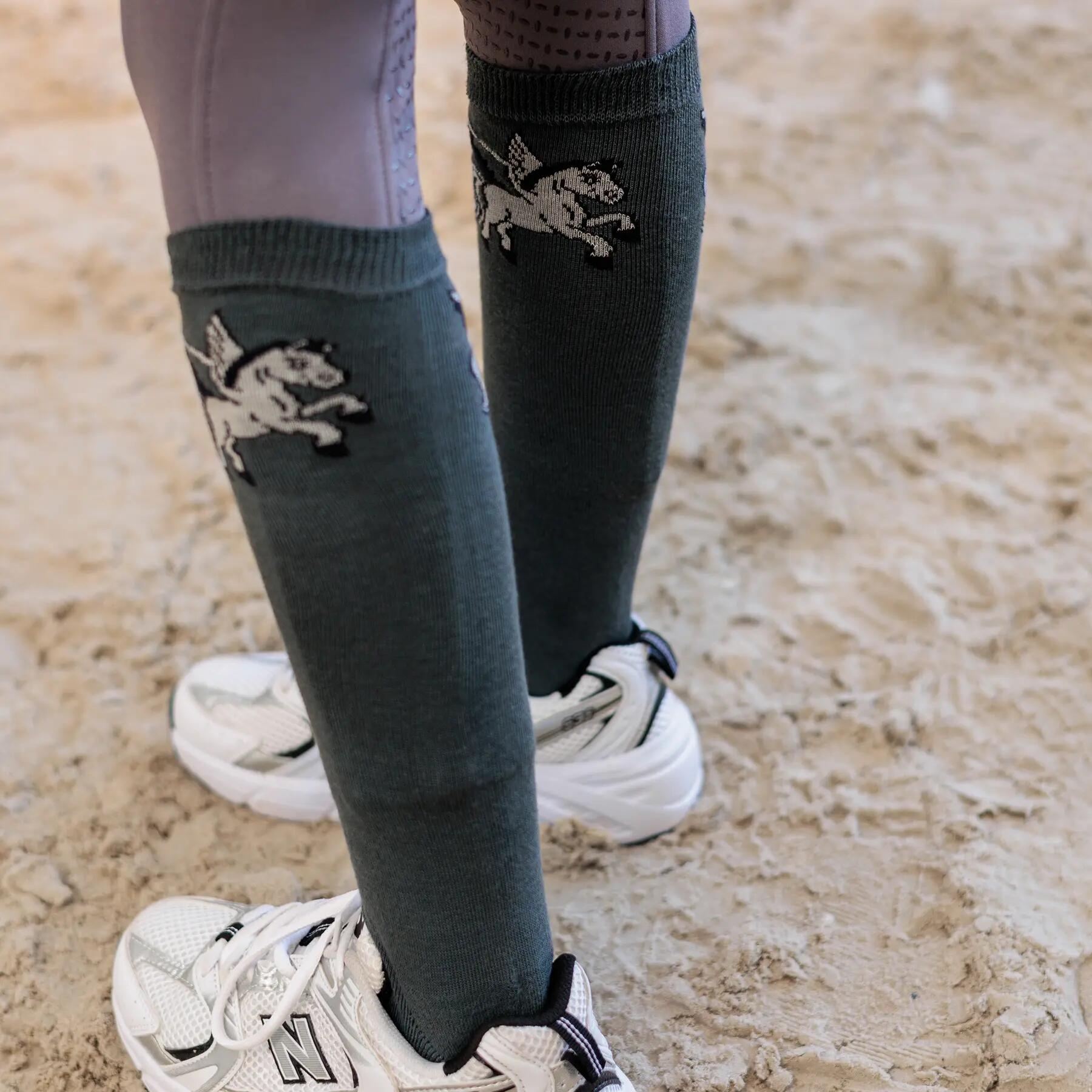 Chaussettes équitation enfant Imperial Riding Pegasus 2/2