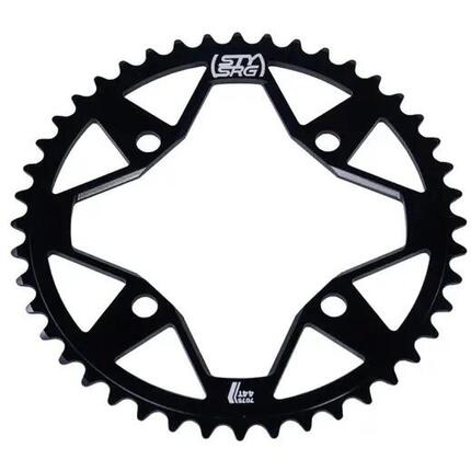 BMX Zębatki Stay Strong 4-Śruba 7075 Aluminium Zębatka BMX - Czarny - 49T