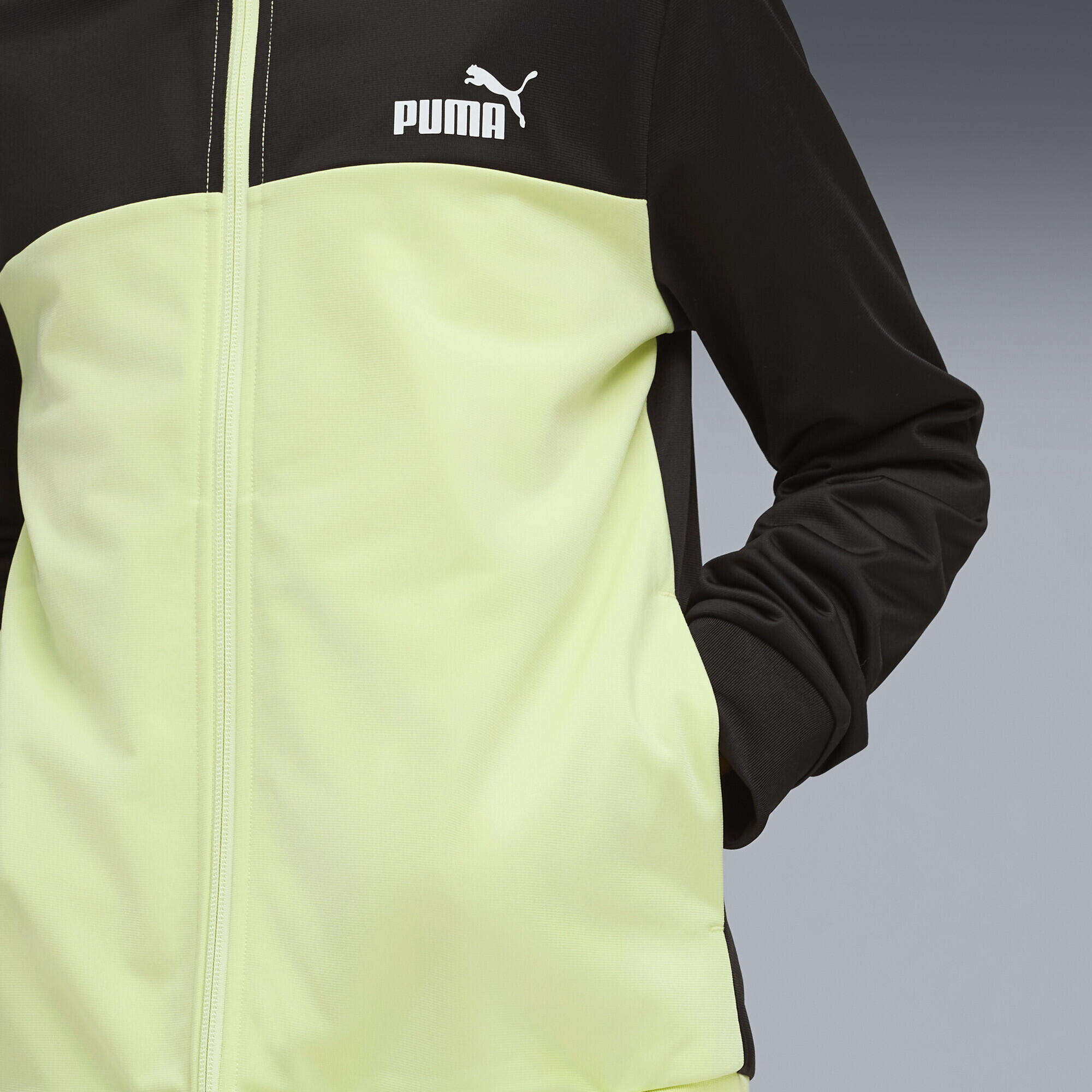 Fato de treino corrida rapazes fecho de correr PUMA 4/5