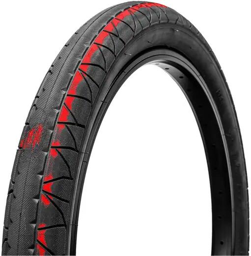 BMX Opony GT Pool Opona BMX - 20" - Czarny/Czerwony