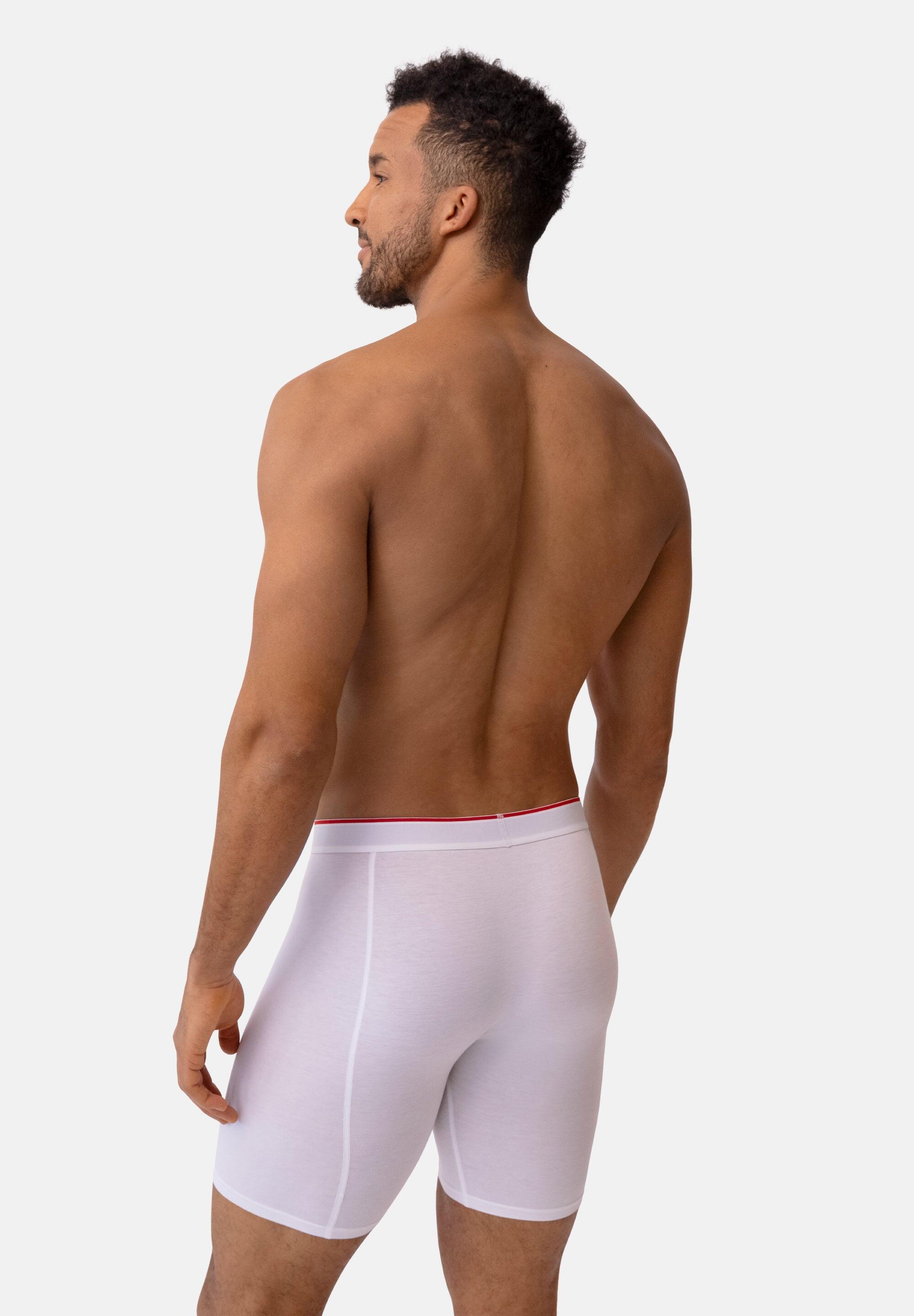 Boxers de bambú pierna larga extra 6 pares 4/6