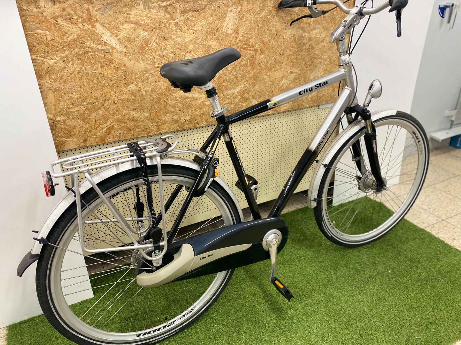 City Star herenfiets 57 cm, metalen grijs 3/7