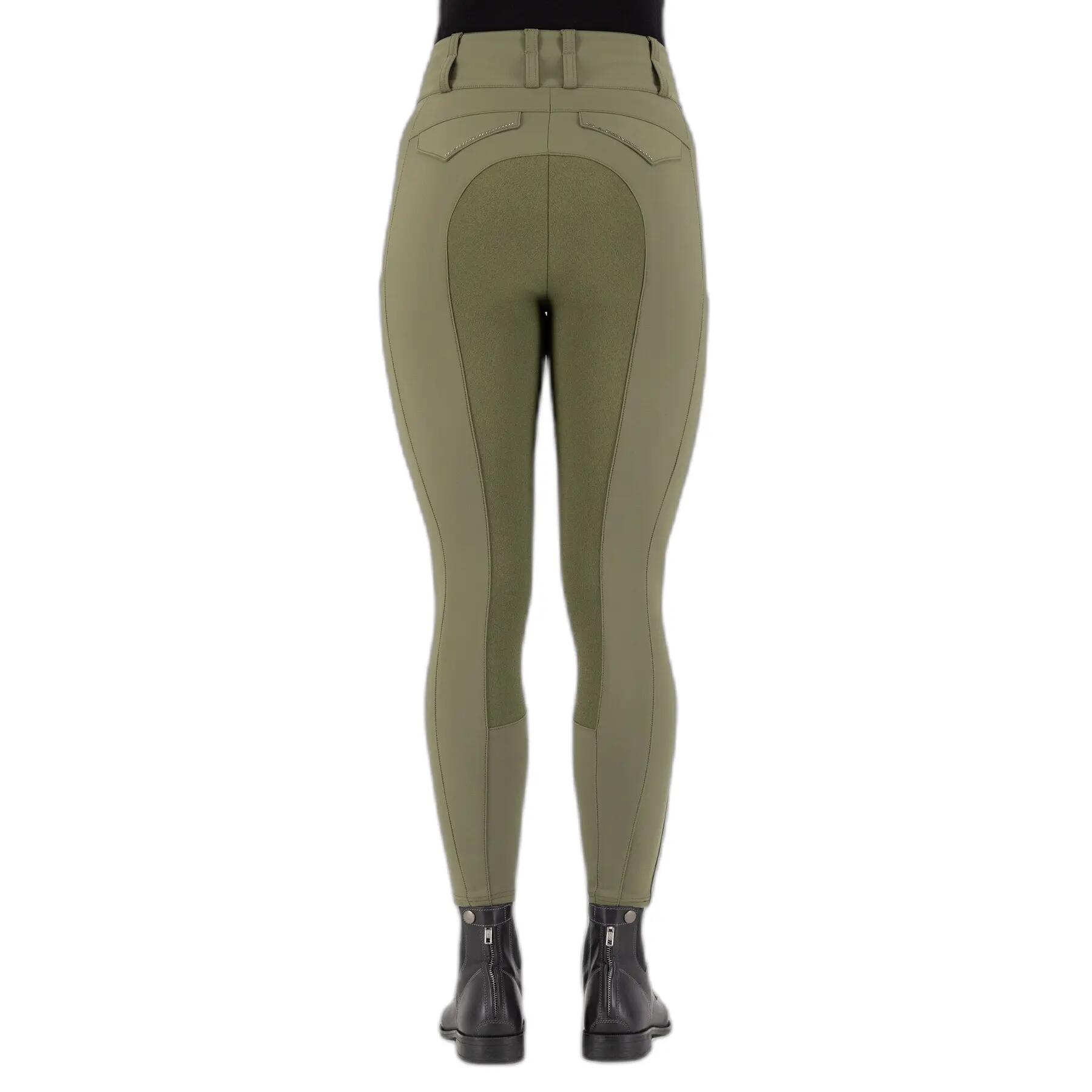Pantalón de equitación térmico con agarre completo para mujer Euro-Star Aurelia 2/5