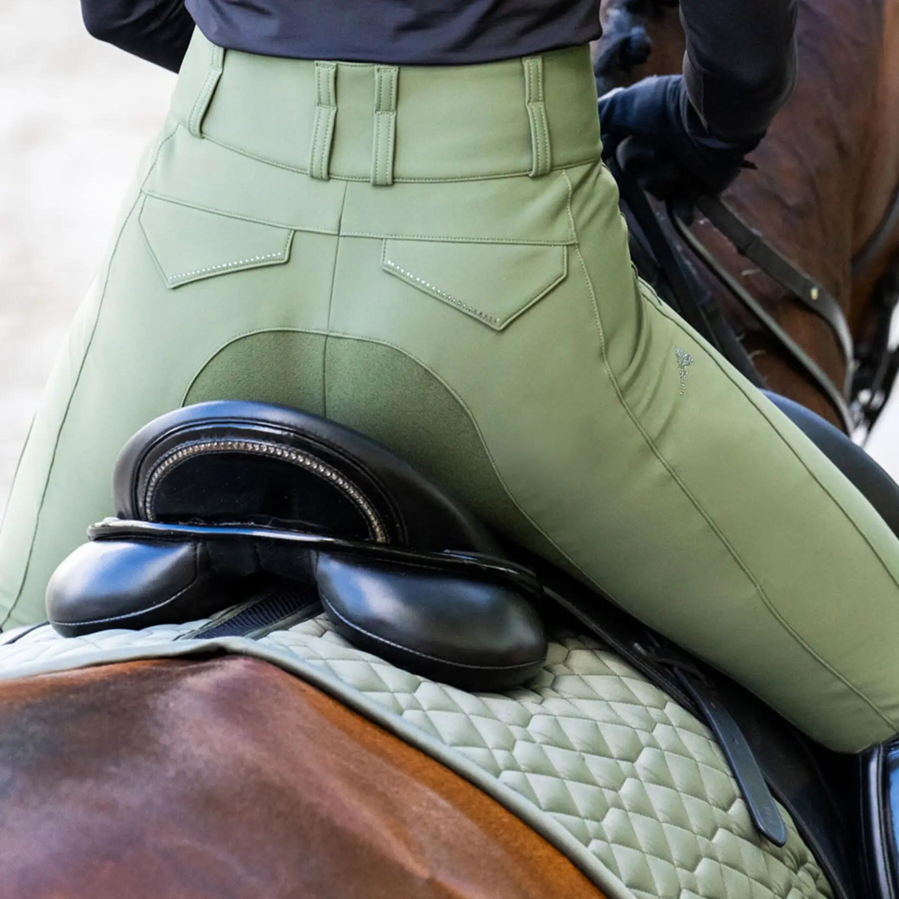 Pantalón de equitación térmico con agarre completo para mujer Euro-Star Aurelia 5/5