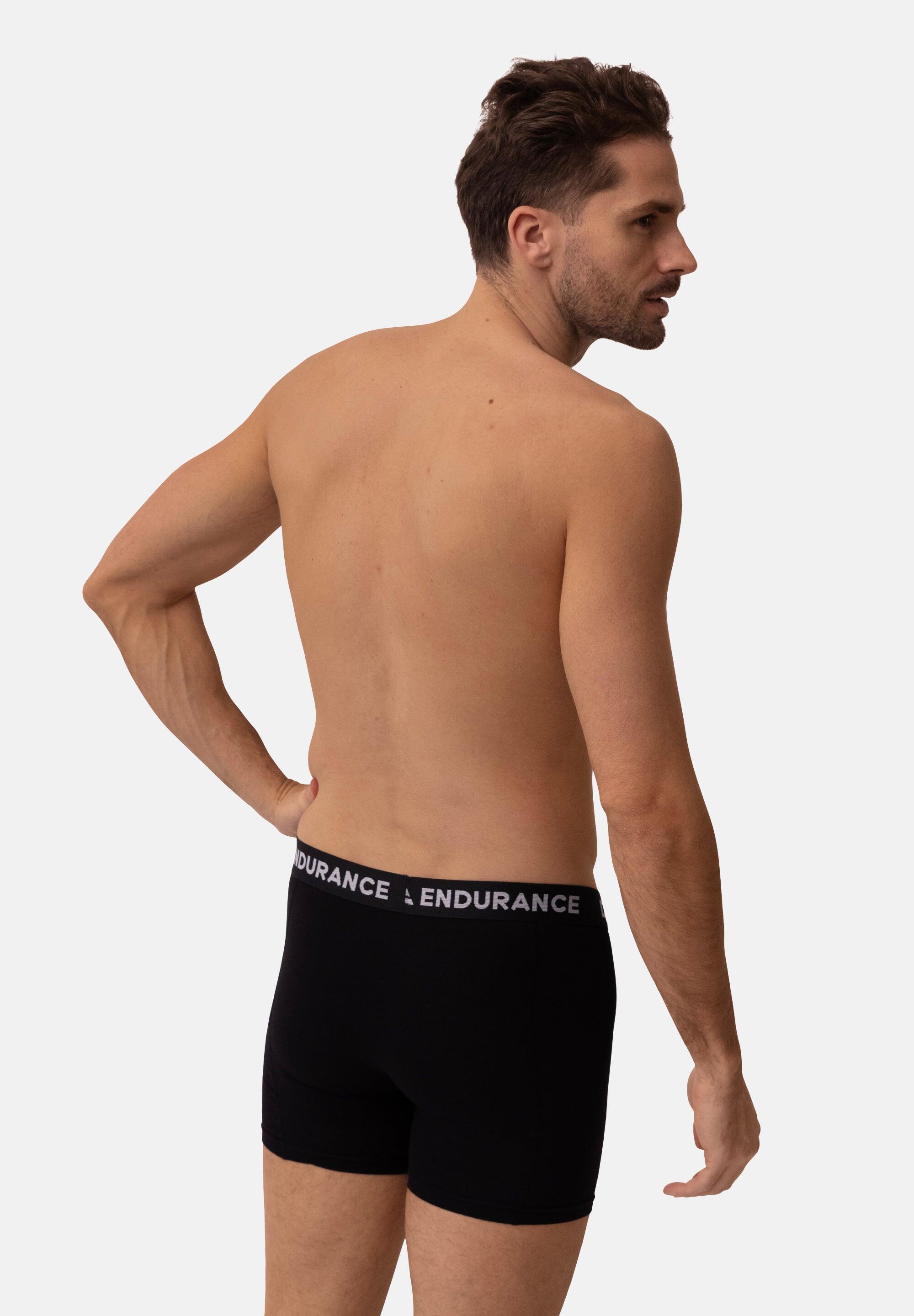 Calzoncillos bóxer de algodón clásicos para hombre con abertura 10 pares 4/6