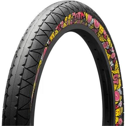 BMX Opony GT Pool Opona BMX - 20" - Czarny/Czerwony